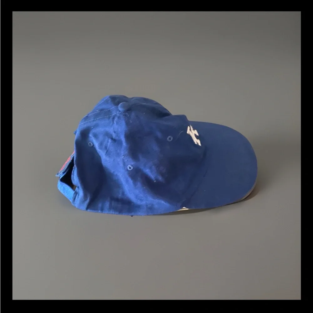 Vintage LA Dodgers Farmer John Promo Hat Blue Adjustable Dad Cap MLB Giveaway